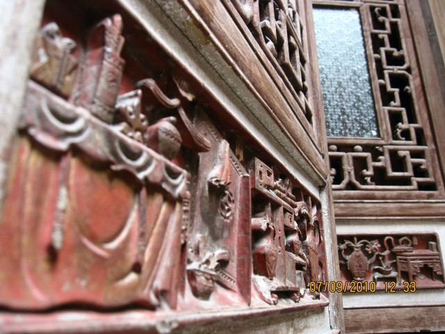 wooden carving, Hongcun
